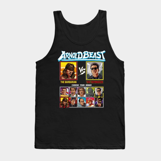 Arnold Beast Tank Top by RetroReview